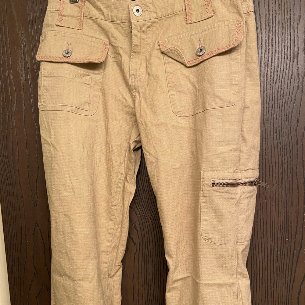 Blue Pointe Khaki lace pants